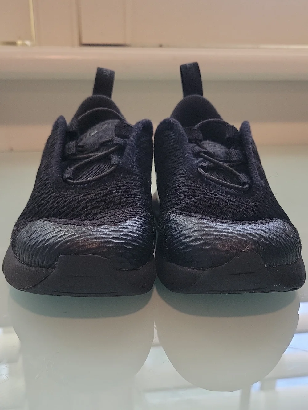 Nike Toddler Air Max 270 Triple Black Shoes Size 8C